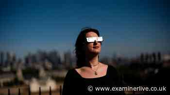 Solar eclipse warning as energy firm urges customers to 'switch off' on Wednesday