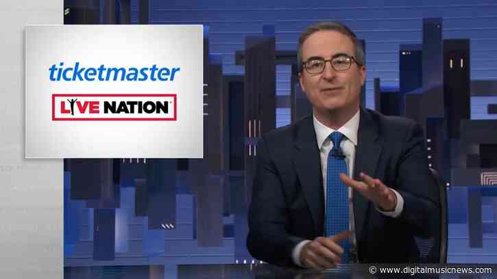John Oliver Famously Ripped Live Nation/Ticketmaster to Shreds—Now He’s Using Live Nation/Ticketmaster for His Upcoming Comedy Tour