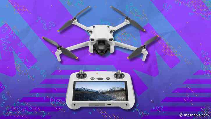 Snag the beginner-friendly DJI Mini 3 drone for $50 off