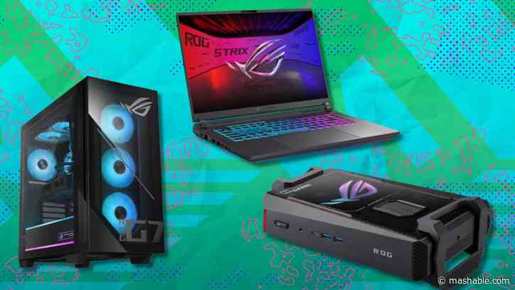 Asus Gamer Day deals take hundreds off ROG laptops, desktops, and a mini PC