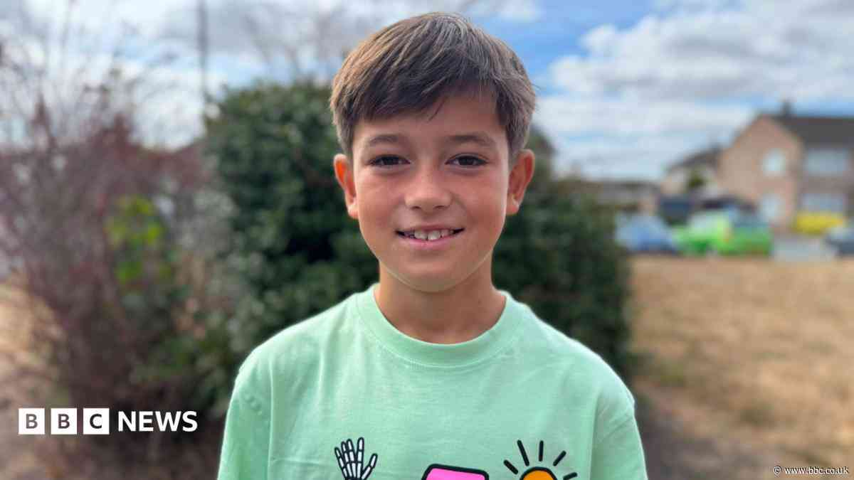 Granddad's death inspires boy's 100km challenge