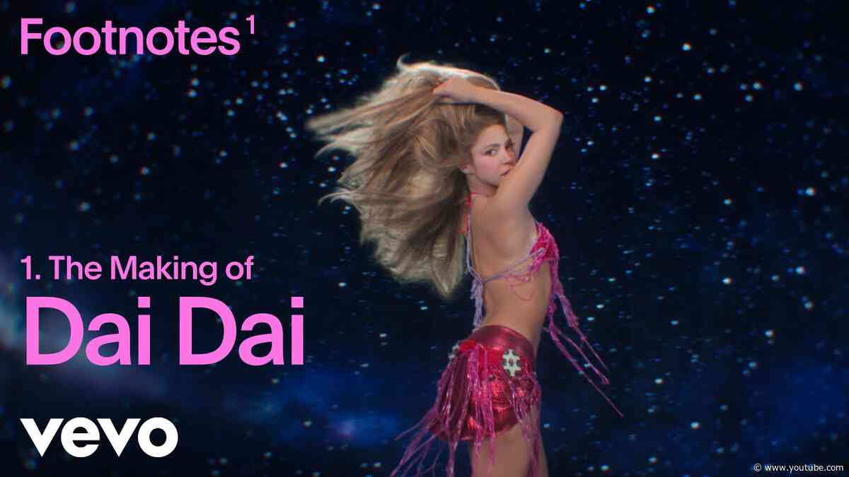 Shakira, Burna Boy - The Making of 'Dai Dai' | Vevo Footnotes