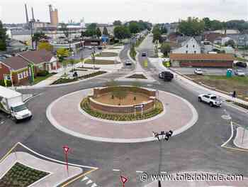 Rossford business owners cheer roundabout project's completion
