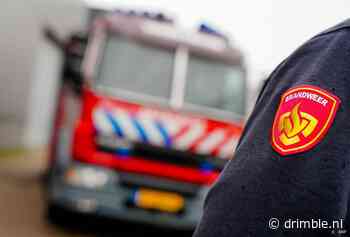Brand bij geluidswal langs A16, meerdere rijstroken tijdelijk afgesloten