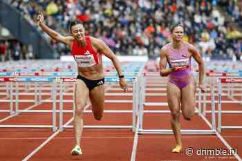 Nadine Visser wint na fotofinish eindelijk goud op 100 meter horden