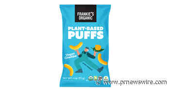 Frankie's Organic Issues Allergy Alert on Undeclared Milk in Frankie's Organic Plant-Based Vegan Cheddar Puffs