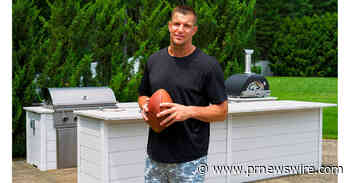 Rob Gronkowski Completes Backyard Transformation with Custom RTA Outdoor Kitchen