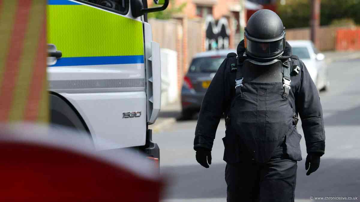 Every update as 60 homes evacuated and bomb squad alerted after 'suspicious item' found