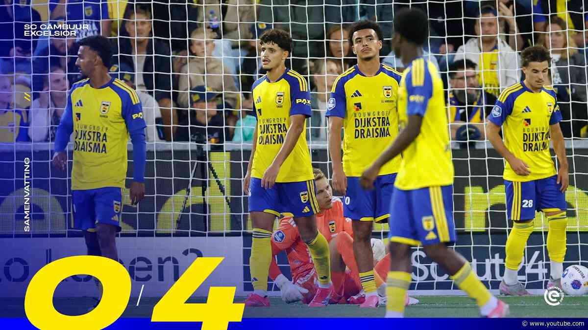 Valse start 😐 | Samenvatting SC Cambuur - Excelsior (0-4) 📲