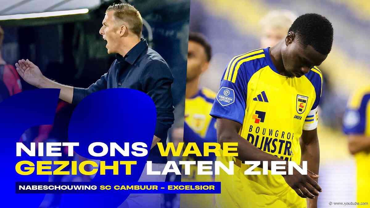 "Niet ons ware gezicht laten zien" | 🗣️ Nabeschouwing met Johan Plat en Jamal Amofa
