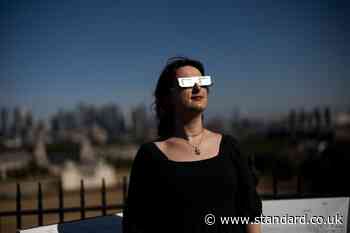 Specialist glasses sell out as Britons prepare for best solar eclipse in decades
