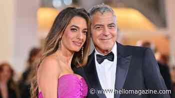 George and Amal Clooney make rare appearance with twins after family forced to flee home
