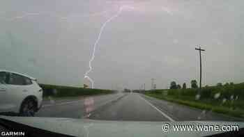 Strong storms blow through northeast Indiana and northwest Ohio