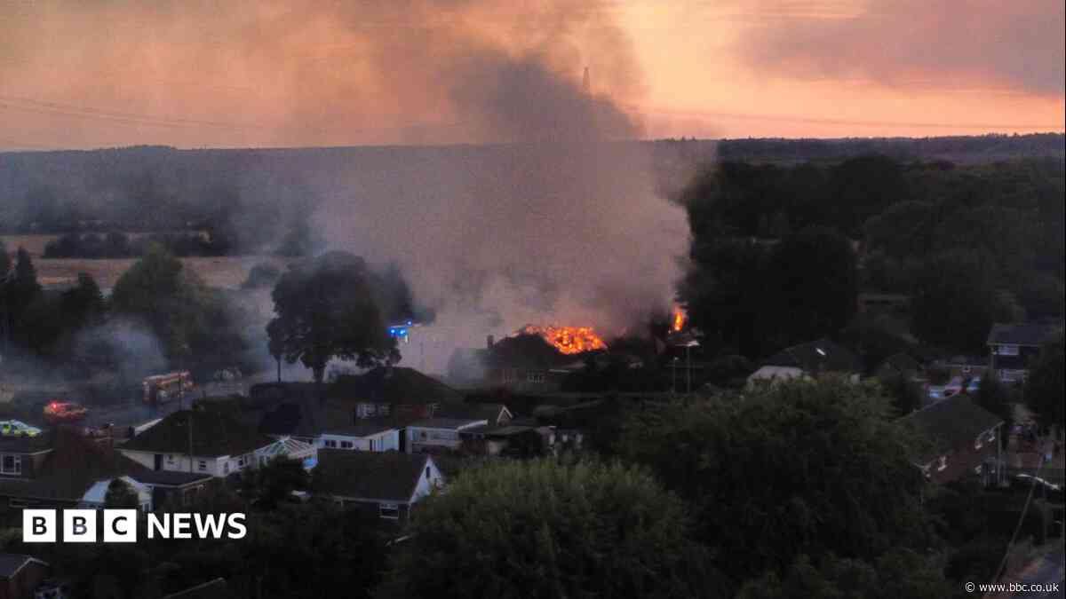 Man charged with arson after two bungalow fires