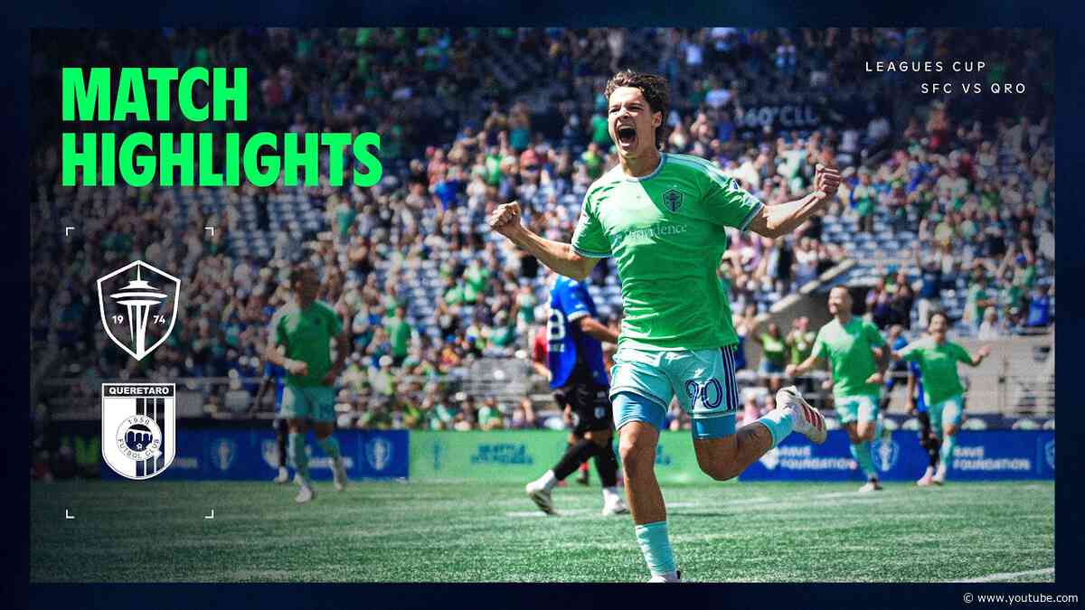 HIGHLIGHTS: Seattle FC vs. Club Querétaro | August 9, 2026