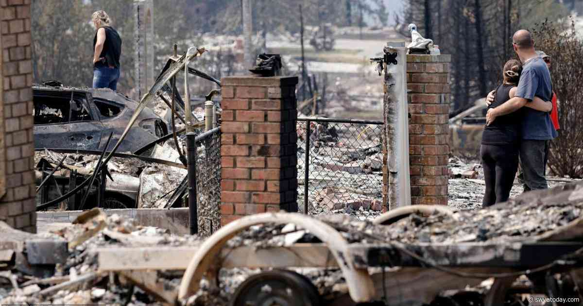 Crews battle almost 200 wildfires across US