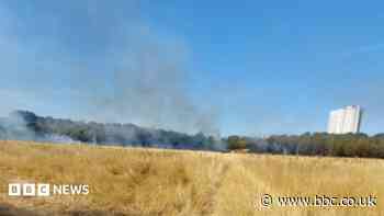 Homes evacuated as fires rage across cities
