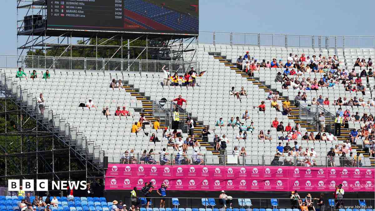Empty seat backlash as UK hosts European championships