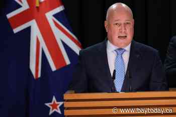 New Zealand Prime Minister Christopher Luxon says he survived a leadership vote in his own party