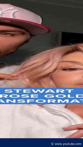 Martha Stewart debuts rose gold hair transformation