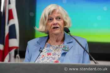 Mourners gather for Ann Widdecombe’s funeral