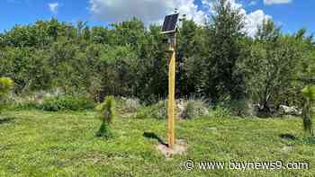 USF flood monitoring camera installed at Clam Bayou