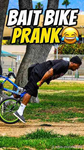 The Ultimate Bait Bike 😂 #Prank #Funny #Shorts