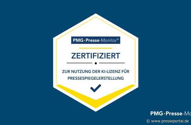Urheberrecht und KI im Einklang: PMG Presse-Monitor zertifiziert Medienbeobachter und Agenturen für die KI-gestützte Pressespiegelerstellung