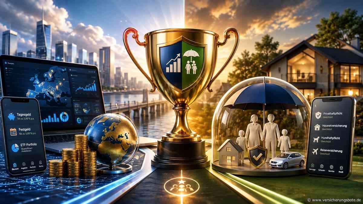 Marken-Champions 2026: Diese digitalen Finanz- und Versicherungsexperten begeistern mit ihrer Marke