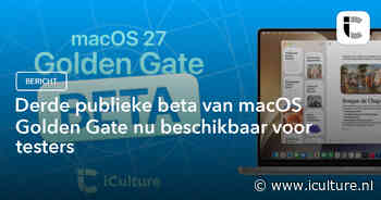 Derde publieke beta van macOS Golden Gate nu beschikbaar voor testers