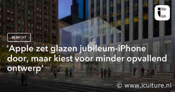 ‘Apple zet glazen jubileum-iPhone door, maar kiest voor minder opvallend ontwerp’
