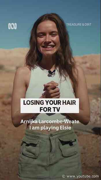 Actress cuts her hair for the role and can't stop smiling