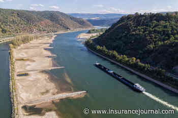 Rhine River Shipping Stalls as Water Level Hits Record Low
