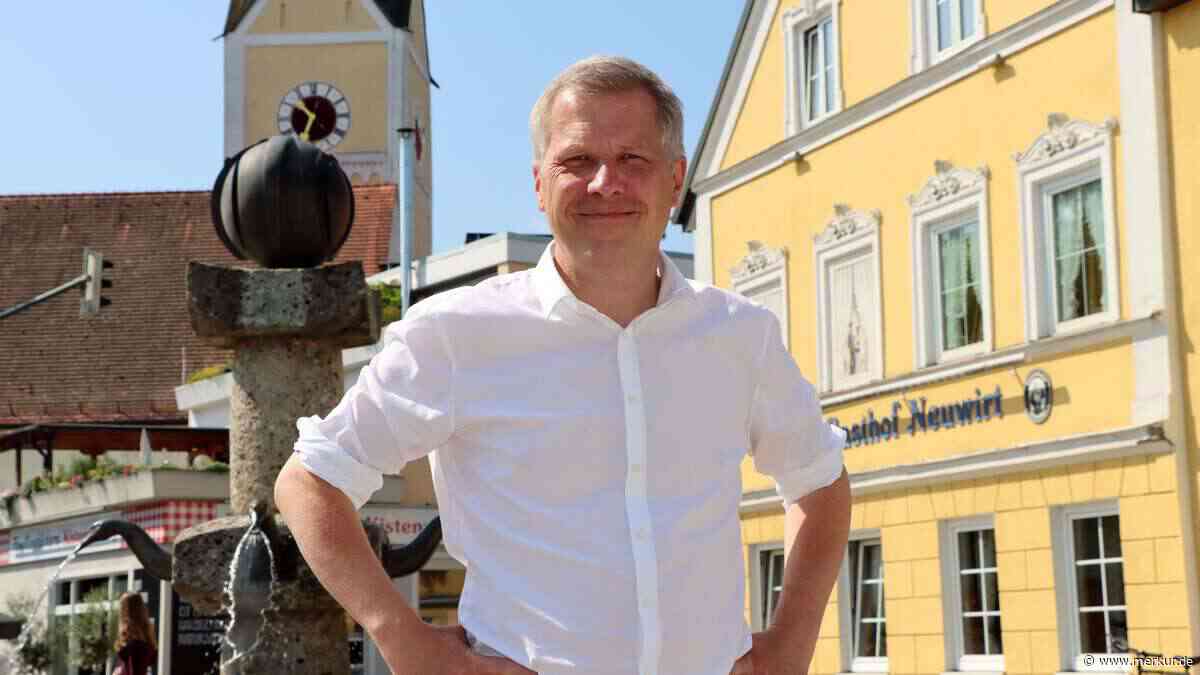 „Als Bürgermeister ist man im Dauereinsatz“: Thomas Lemke (CSU) über die ersten Wochen im Amt und seine Zukunftspläne