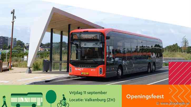 Busbaan langs N206 krijgt feestelijke opening