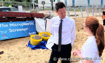 Minister visits Port of Tyne plastic clean-up after government criticism
