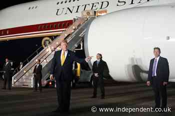 ‘I was at greater risk’: Trump defends secret Air Force One plane swap after hiding in catering cart