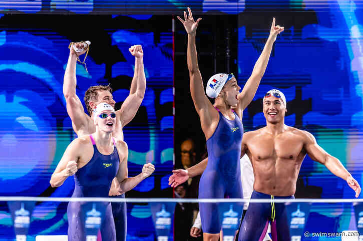 2026 European Championships: Day 3 Prelims Relay Lineups – Women’s 4×100 Free