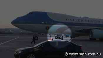 Trump sneaks onto alternate military plane after potential threat