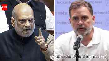 Amit Shah 'ready to answer any question'; Rahul Gandhi says 'not interested in him giving us lecture'