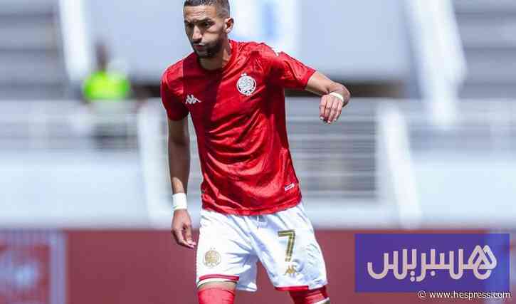 زياش يقترب من مواصلة رحلة الوداد
