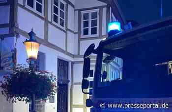 FW Minden: Entstehungsbrand im Museumscafe