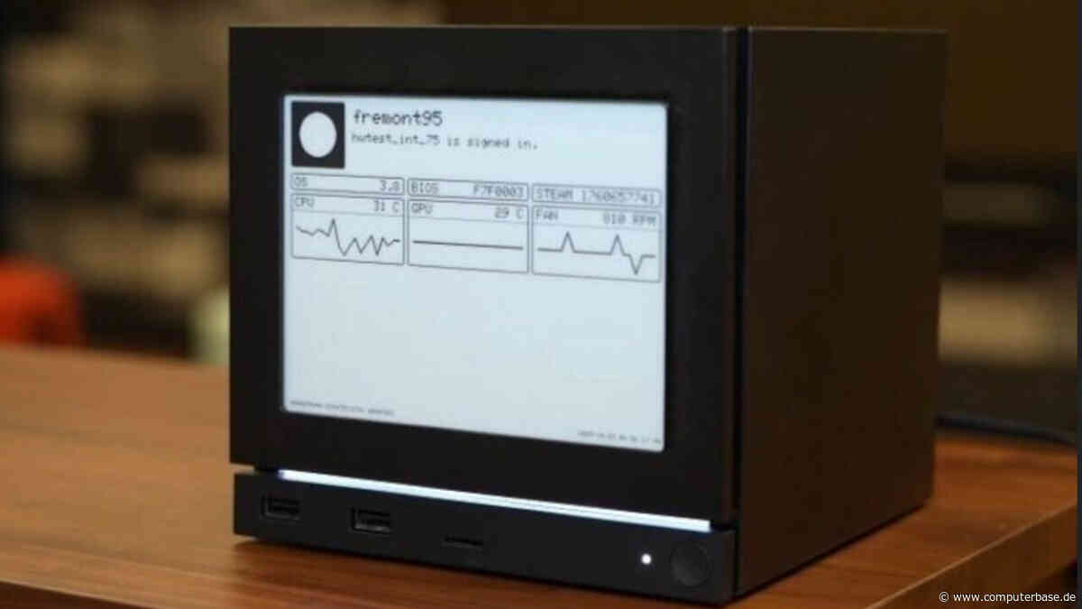 Steam Machine „Inkterface“: Anleitung erleichtert den Retro-Look mit E-Ink-Display