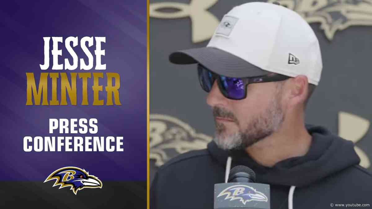 Jesse Minter on Nate Wiggins’ Status | Baltimore Ravens