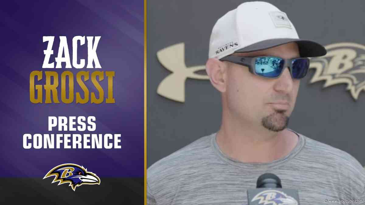 Zack Grossi: ‘Mark Andrews is a Fun Guy to Coach’ | Baltimore Ravens