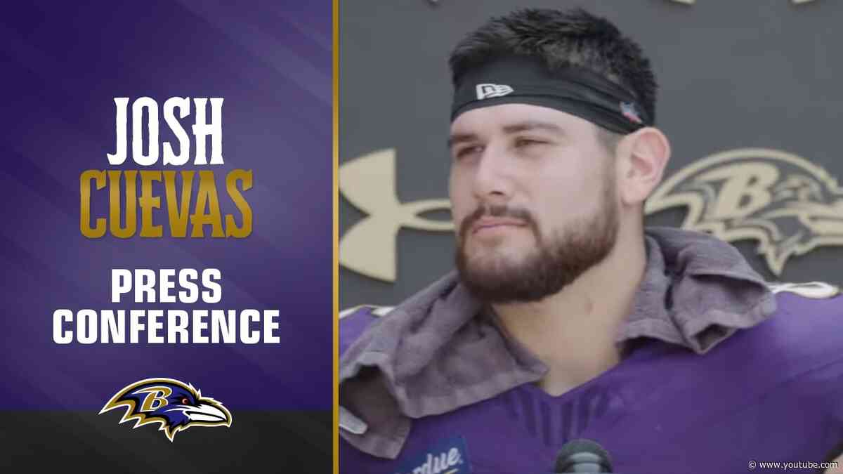 Josh Cuevas: ‘Durham Smythe is a Very Consistent Person to Learn Behind.’ | Baltimore Ravens