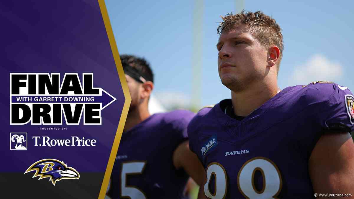 Rookie Matt Hibner Carving Out a Role in Offense | Ravens Final Drive