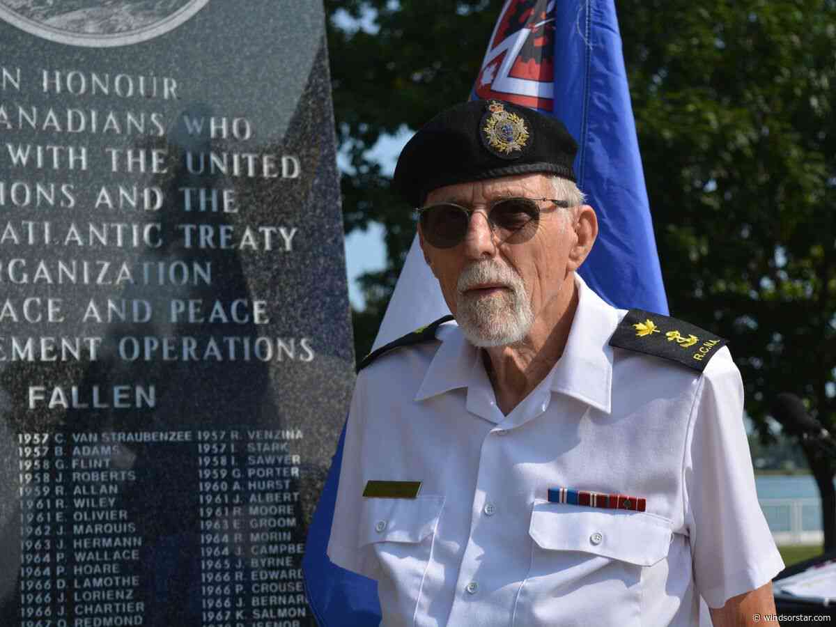 Windsor honours fallen Canadian peacekeepers during memorial service