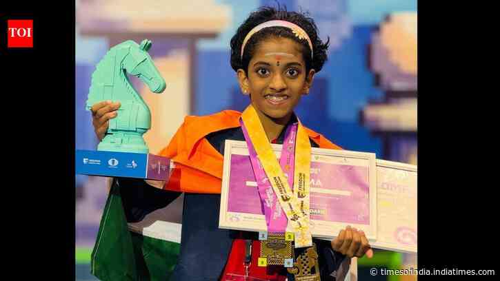 10 Wins, 1 Draw, 0 Losses: How 11-Year-Old Sharvaanica AS moved up an age group and conquered the chess world again as a FIDE Woman Candidate Master