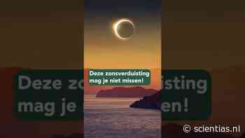 Vanavond is het zo ver: de (bijna) totale zonsverduistering in Nederland